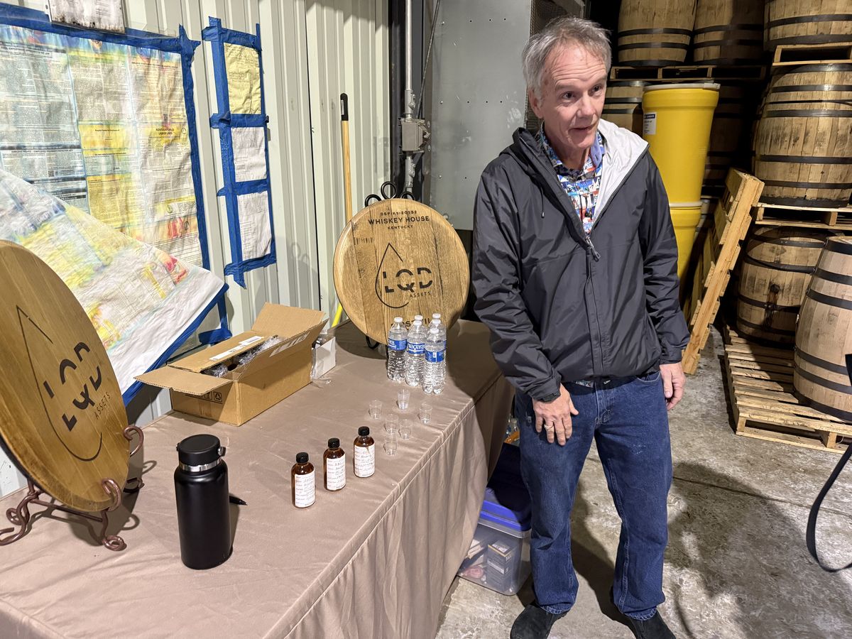 Barrel samples and custom barrel heads on display